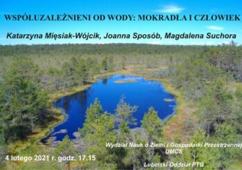 Prelekcja pt. Współuzależnieni od wody: mokradła i człowiek