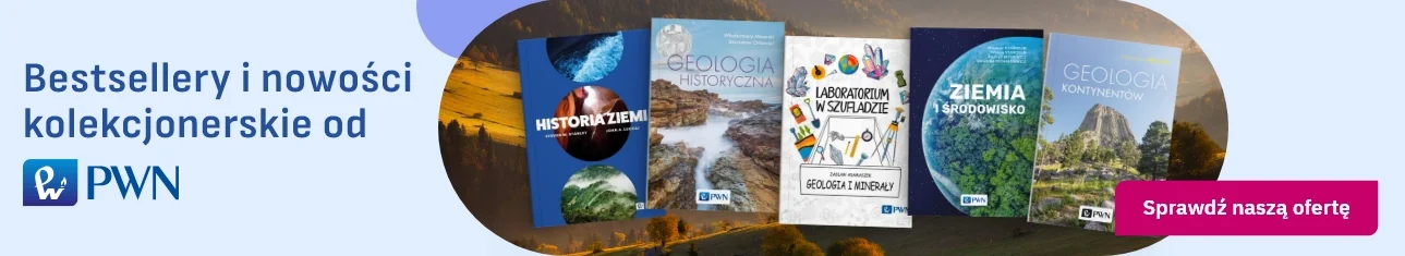 PWN oferta wydawcnictwa - okładki książek geograficznych